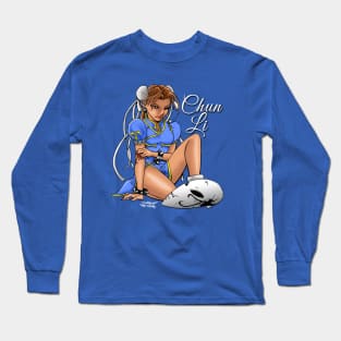 Chun-Li   "Vegas Final Battle" Long Sleeve T-Shirt